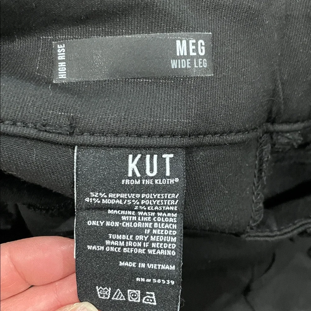 KUT - Meg Wide Leg Crop - Size 4 - Picture 4 of 4